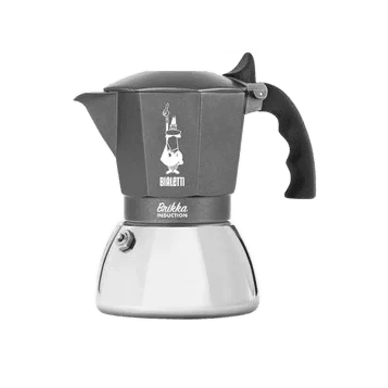 Bialetti Brikka Induction percolator zwart – 4 kopjes