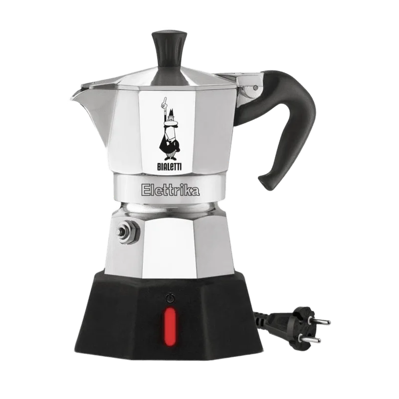 Bialetti Moka Elettrika percolator zilver – 2 kopjes