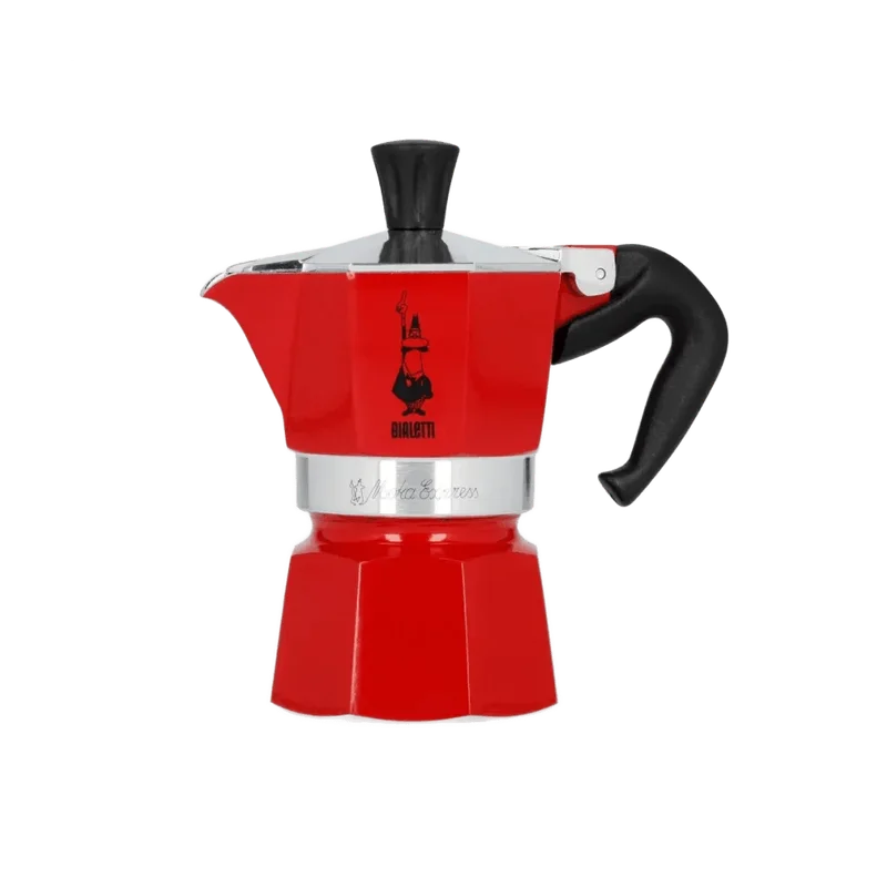 Bialetti Moka Express percolator rood – 1 kopje