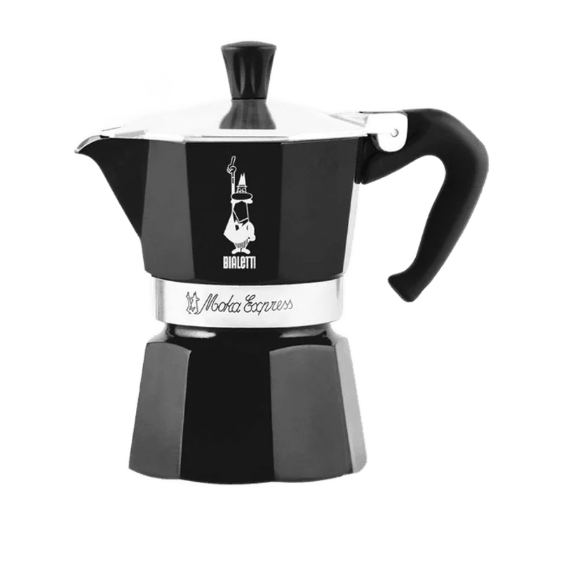 Bialetti Moka Express percolator zwart – 1 kopje