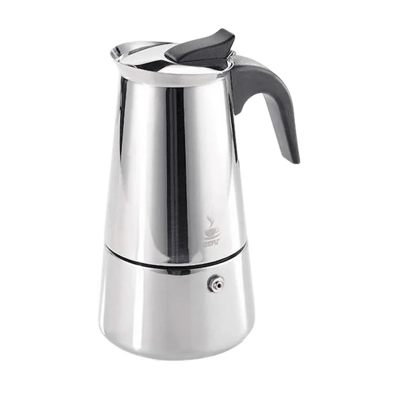GEFU Emilio percolator zilver – 4 kopjes